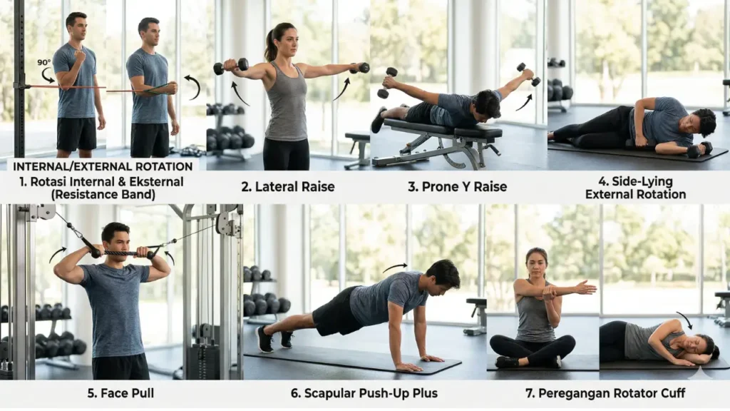 latihan rotator cuff